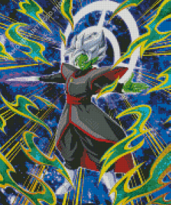 Zamasu Character Diamond Painting