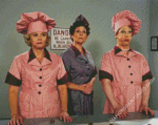 Aesthetic I Love Lucy Chocolate Factory Diamond Painting