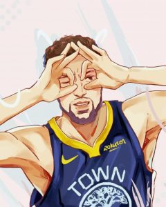 Aesthetic Klay Thompson Diamond Painting