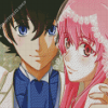 Aesthetic Mirai Nikki Diamond Painting