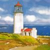 Aesthetic North Head Lighthouse Art Diamond Painting