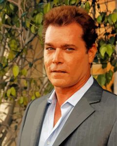 Aesthetic Ray Liotta Illustration Diamond Painting