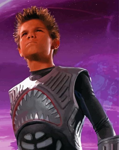 Aesthetic Shark Boy Diamond Painting