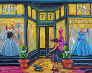 Aesthetic Dress Shop Diamond Painting