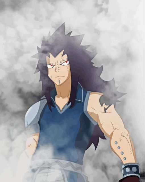 Aesthetic Gajeel Redfox Diamond Painting