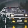 Black Toyota AE 86 Diamond Painting