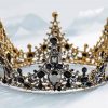 Black Queen Crown Diamond Painting