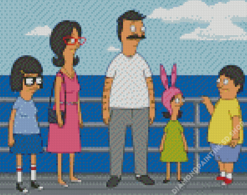 Bobs Burgers Diamond Painting