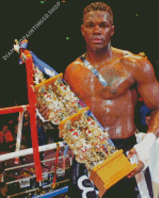 Boxer Remy Bonjasky Diamond Painting