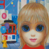 City Girl By Margaret Keane Diamond Painting