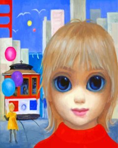 City Girl By Margaret Keane Diamond Painting