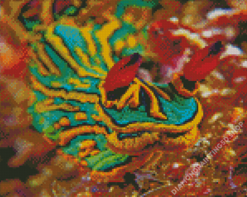 Close Up Sea Slug Diamond Painting