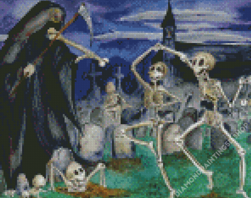 Dance Macabre Diamond Painting