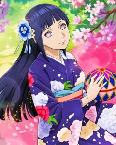 Gorgeous Hinata Hyuga Diamond Painting