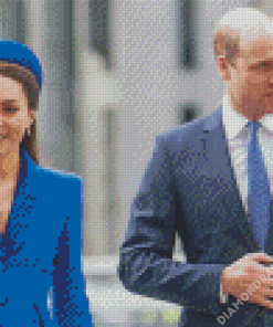 Kate Middleton And Prince William Diamond Painting