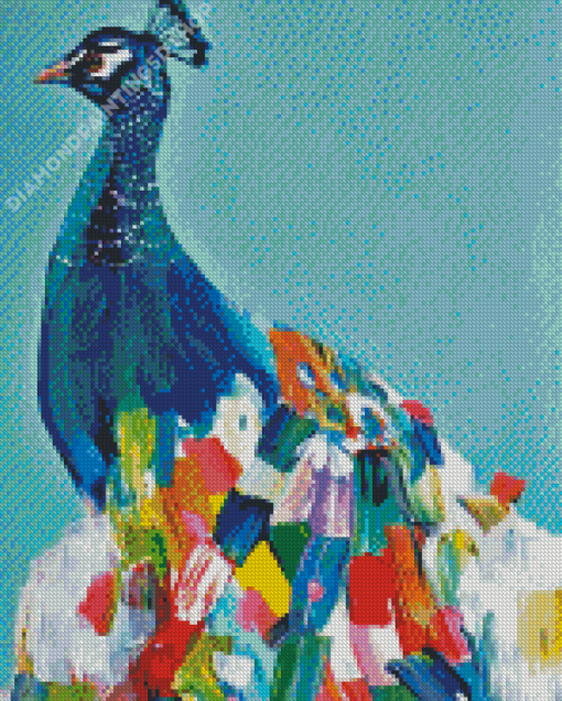 Peacock Starla Michelle Diamond Painting