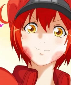 Red Blood Cells At Work Character Diamond Painting