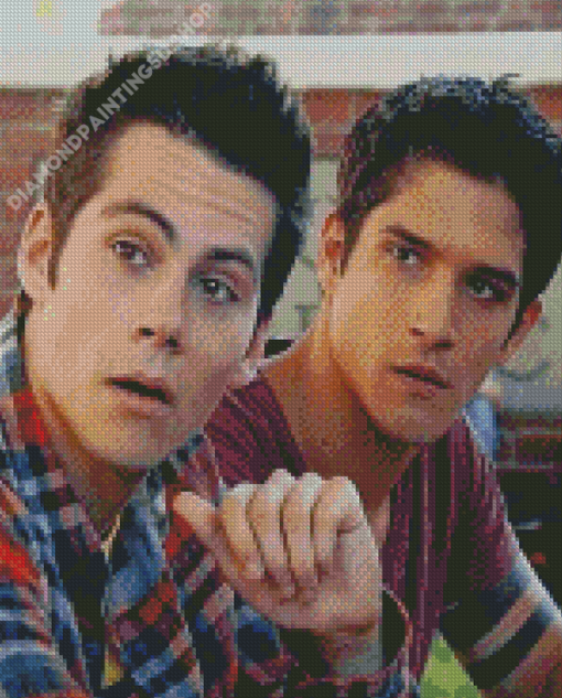 Scott And Stiles Teen Wolf Diamond Painting