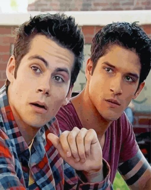 Scott And Stiles Teen Wolf Diamond Painting