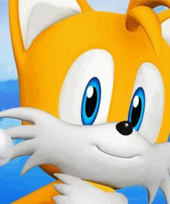 Tails Character Diamond Painting