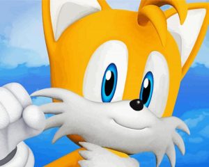 Tails Character Diamond Painting