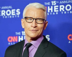 The American Broadcaster Anderson Cooper Diamond Painting