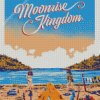 Vintage Moonrise Kingdom Poster Diamond Painting