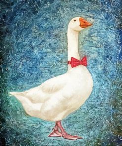 White Goose Diamond Painting