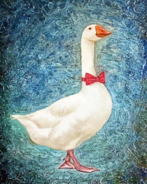 White Goose Diamond Painting