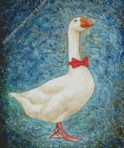 White Goose Diamond Painting