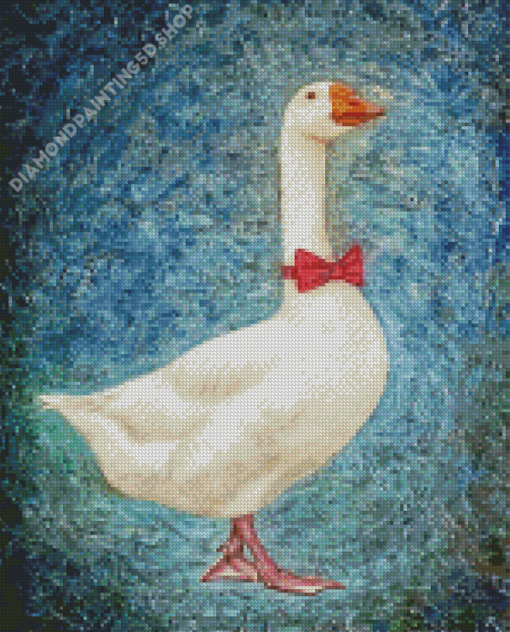 White Goose Diamond Painting