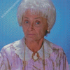 Actress Estelle Getty Diamond Painting