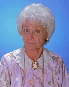 Actress Estelle Getty Diamond Painting