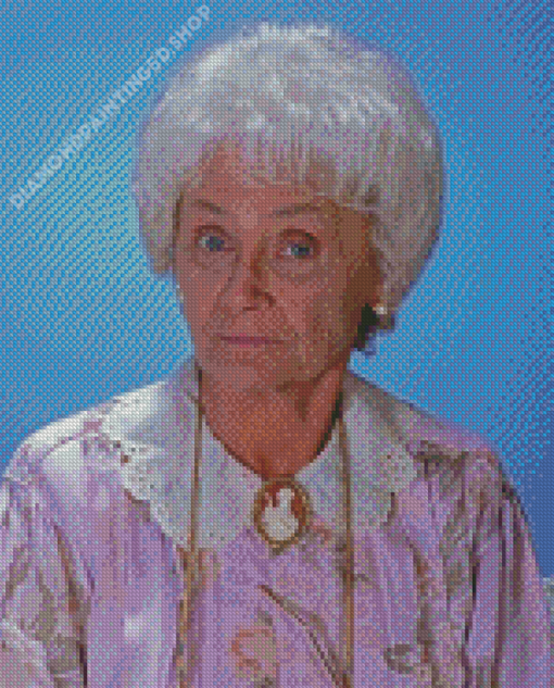 Actress Estelle Getty Diamond Painting