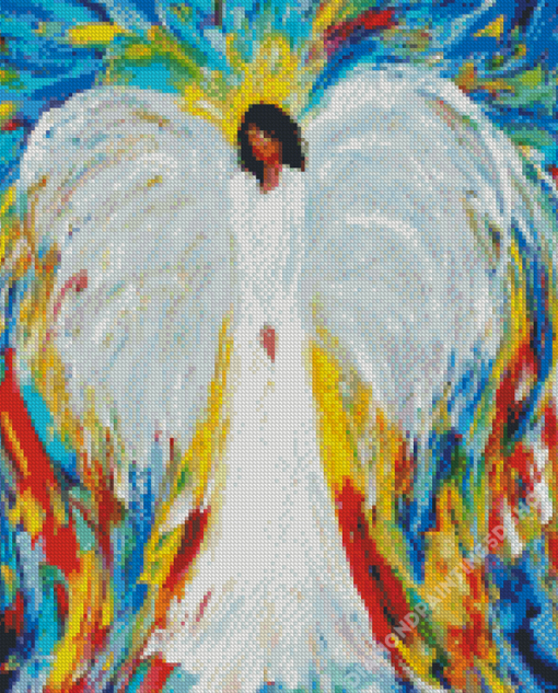 Aesthetic African Angel Diamond Painting