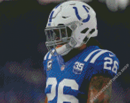 American Football Safety Clayton Geathers Diamond Painting