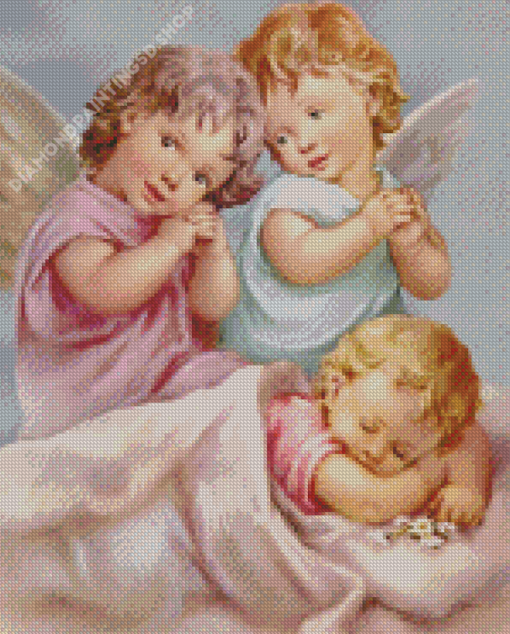 Angel Babies Diamond Painting