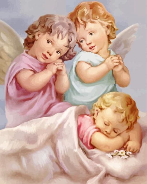 Angel Babies Diamond Painting