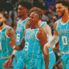 Basketball Players Charlotte Hornets Diamond Painting