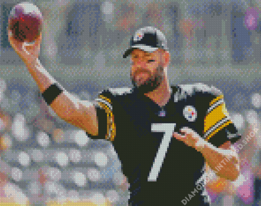 Ben Roethlisberger American Football Player Diamond Painting