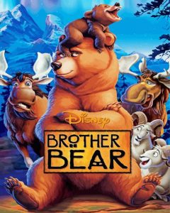 Brother Bear Illustration Diamond Painting