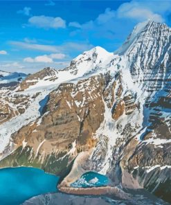 Mount Robson Berg Lake Diamond Painting