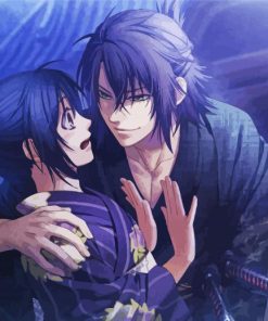 Chizuru And Souji Hakuouki Characters Diamond Painting