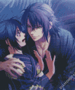 Chizuru And Souji Hakuouki Characters Diamond Painting