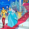 Cinderella And The Prince At Their Wedding Diamond Painting