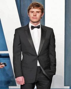 Classy Evan Peters Diamond Painting