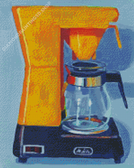 Coffee Pot Art Diamond Painting