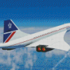 Concorde Plane Diamond Painting