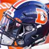 Denver Broncos Helmet Art Diamond Painting