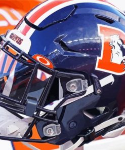 Denver Broncos Helmet Art Diamond Painting